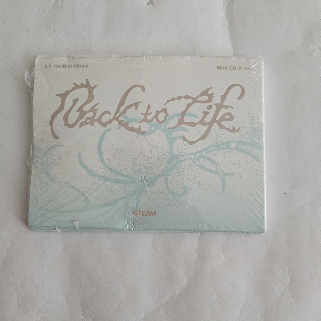 &TEAM - Back to Life (KR 1st Mini Album) Mini CD-R ของใหม่ ไม่แกะซีล