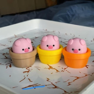 🪅พวงกุญแจ Animals Pot Clicker (ปริ้น 3D) ของเล่นคลายเครียด