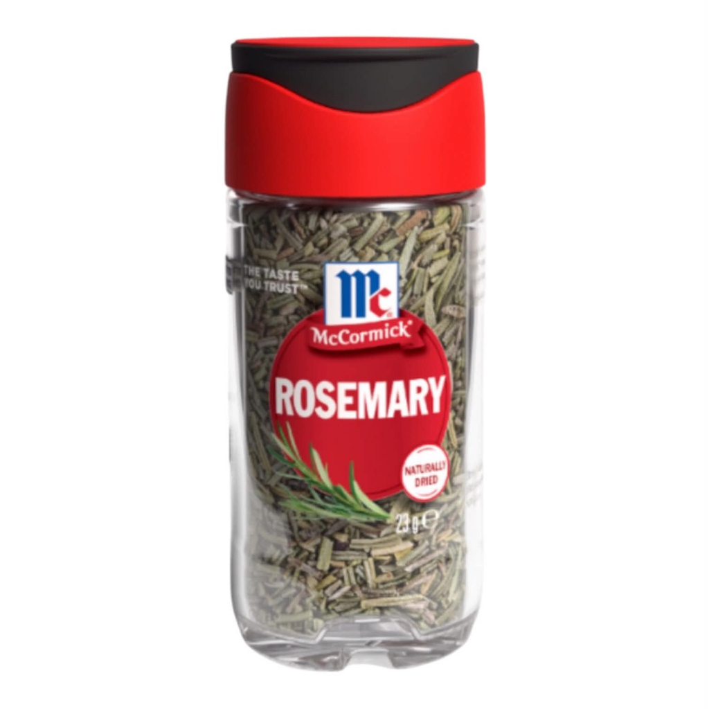 โรสแมรี่อบแห้ง  แม็คคอร์มิค แมคคอร์มิค 23g (McCormick Rosemary) ใบโรสแมรี่ สมุนไพรอิตาเลียน หมักสเต๊