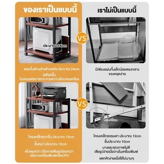 COREY ชั้นวางเอกสาร ชั้นวางเครื่องพิมพ์ จัดโต๊ะให้เป็นระเบียบ แข็งแรงทนทาน ชั้นวางหนังสือที่มีล้อ