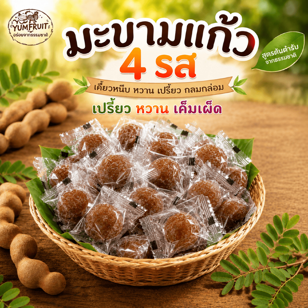 มะขามแก้วส่งจากโรงงาน มะขามแก้วเม็ดใหญ่สดอร่อย
