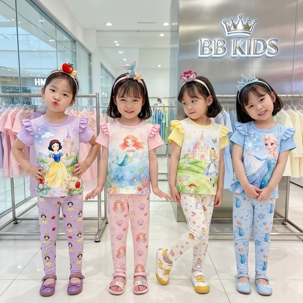 🌈✨ เจ้าหญิงตัวโปรดมาแล้ว! ป้ายBB kids 👑💖