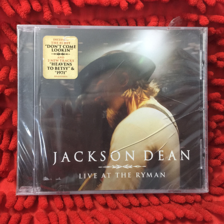 CD Jackson Dean – Live At The Ryman /V1-653