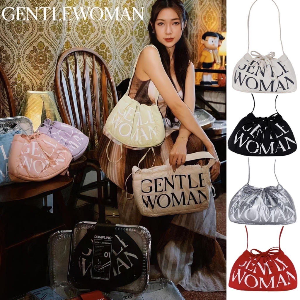 OUTLETS🇹🇭 GENTLEWOMAN DUMPLING BAG 🥟ของแท้ 100%【มาพร้อมบรรจุภัณฑ์กล่องเกี๊ยว】