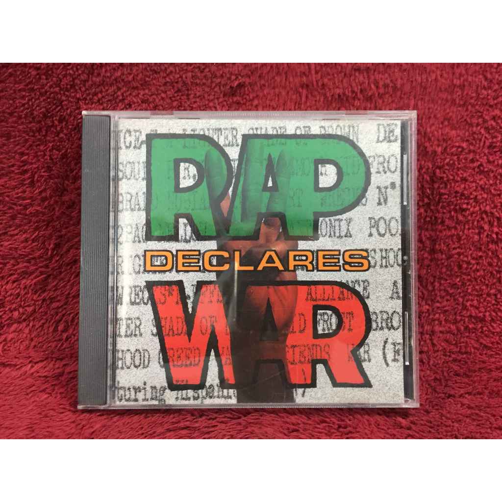 CD Rap Declares War สภาพตามรูปปก AA341-32