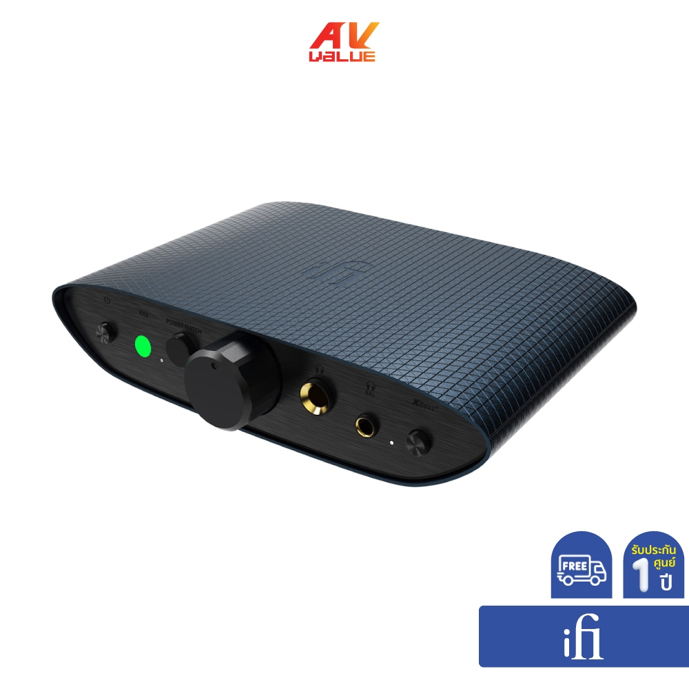 iFi ZEN Air DAC 2 DAC/แอมป์หูฟัง USB-C สีน้ำเงินมิดไนท์
