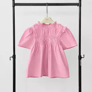 Atipashop - Dolly Smock Top เสื้อสม็อคแขนสั้น ทรงน่ารัก