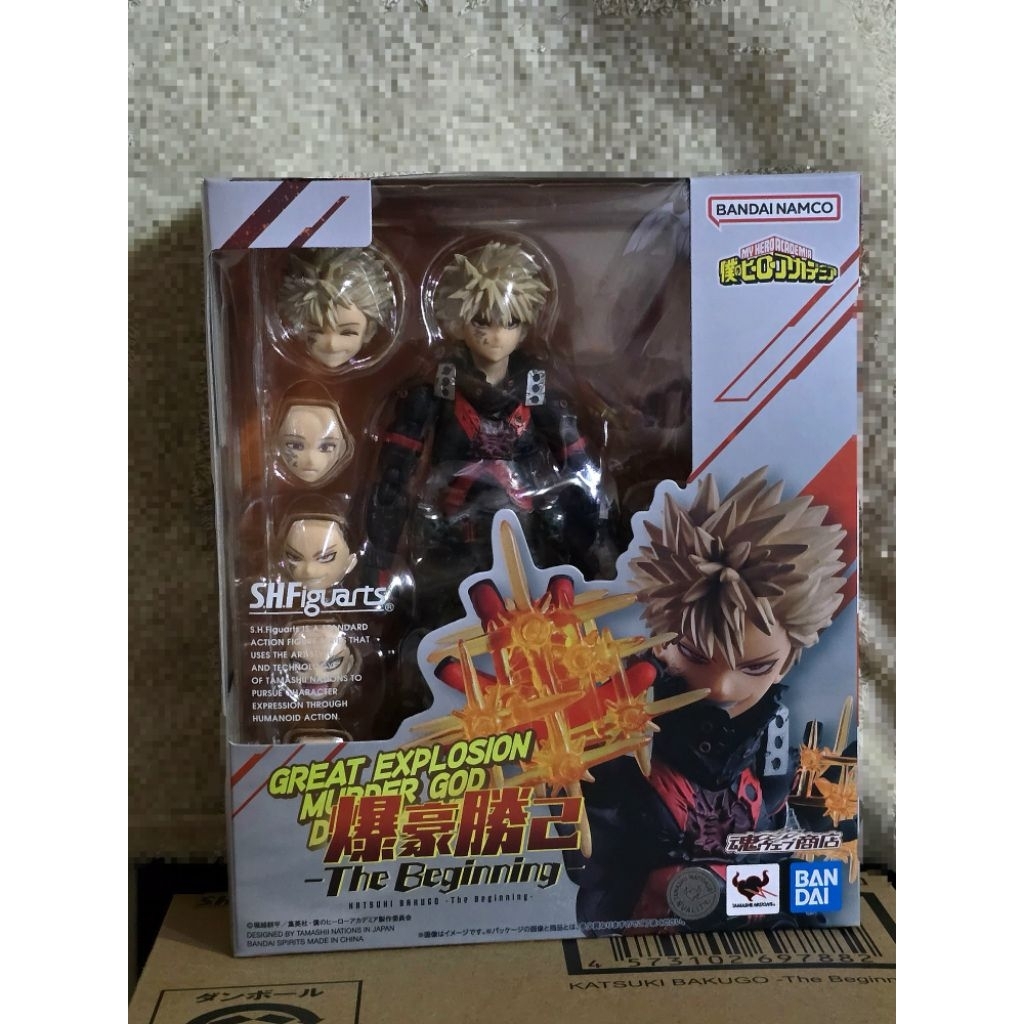 S.H.FIGUARTS  SHF KATSUKI BAKUGO -THE BEGINNING- ฟิกเกอร์บาคุโก My Hero Academia