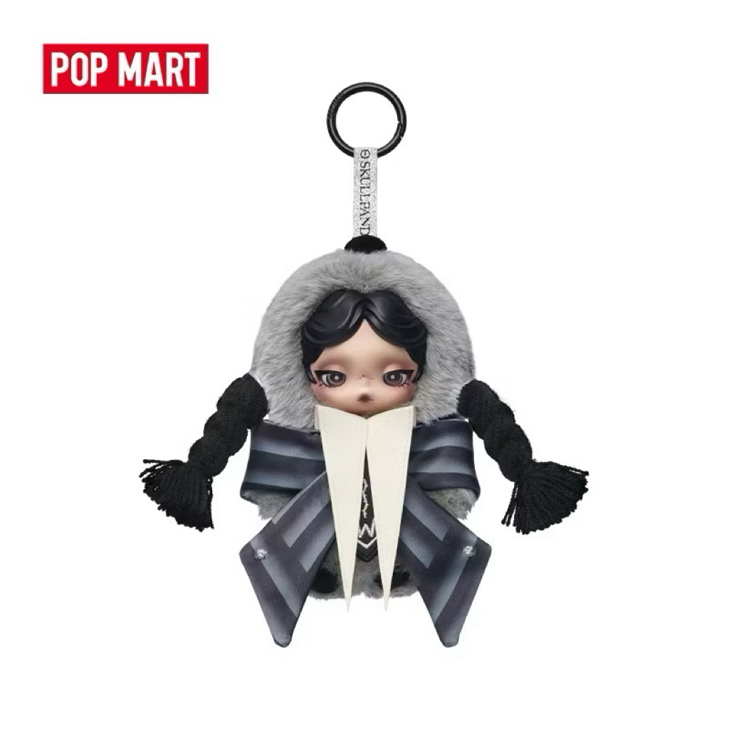 ‼️พร้อมส่งจาก🇹🇭SKULLPANDA x Wednesday Plush (Nevermore Academy Uniform Version)