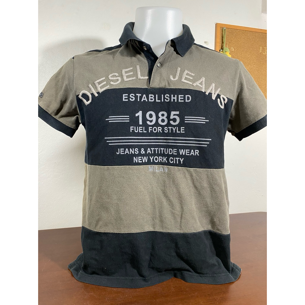 เสื้อ DIESEL JEANS แท้มือสอง สภาพใหม่ อก 39