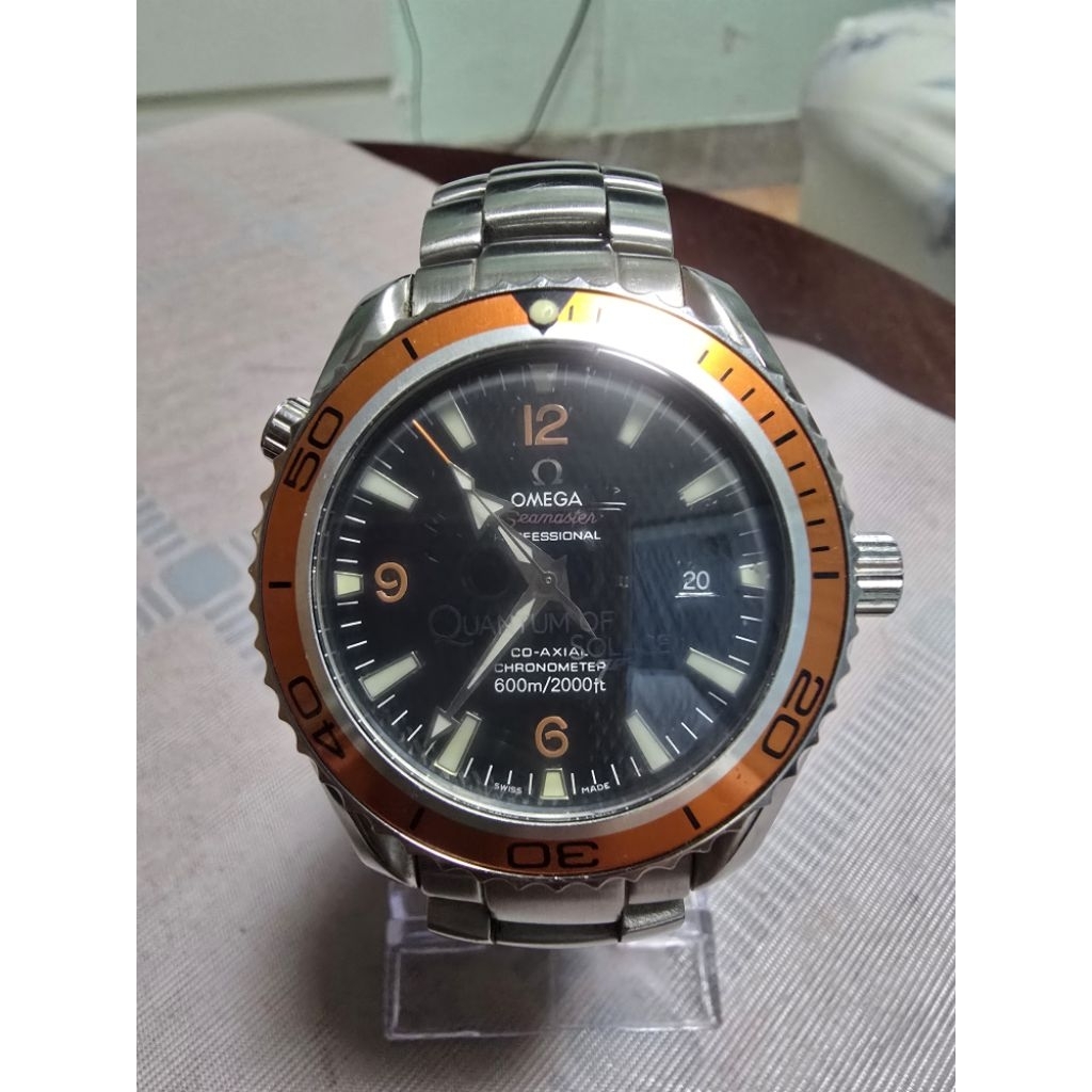 OMEGA Seamaster "007 Quantam Of Solace" มือสอง Timeless Classic  Minimalist Fashion Watch
