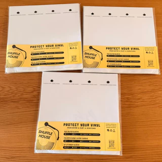 (พร้อมส่ง_ส่งด่วนได้) Premium Vinyl Inner Sleeve ซองใส่แผ่นเสียง (ซองกันแผ่นเสียง/vinyl sleeve)