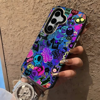 เคสมือถือ For Samsung A56 5G A57 A37 A07 A17 A16 A06 A55 5G A15 A26 A36 A05S 4G A35 A54 A22 5G เคสโทรศัพท์ IMD สีสันสดใส