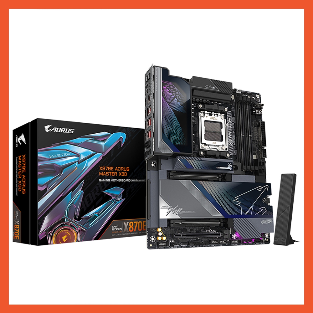 MAINBOARD GIGABYTE X870E AORUS MASTER X3D DDR5 AM5