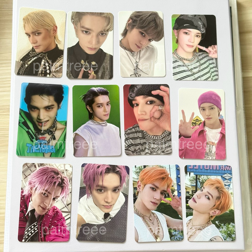 (update 28/7/2026) Taeyong NCT127 Photocard รวมการ์ดแทยง จากอัลบั้ม/pob/sign *อ่านรายละเอียดก่อนสั่ง