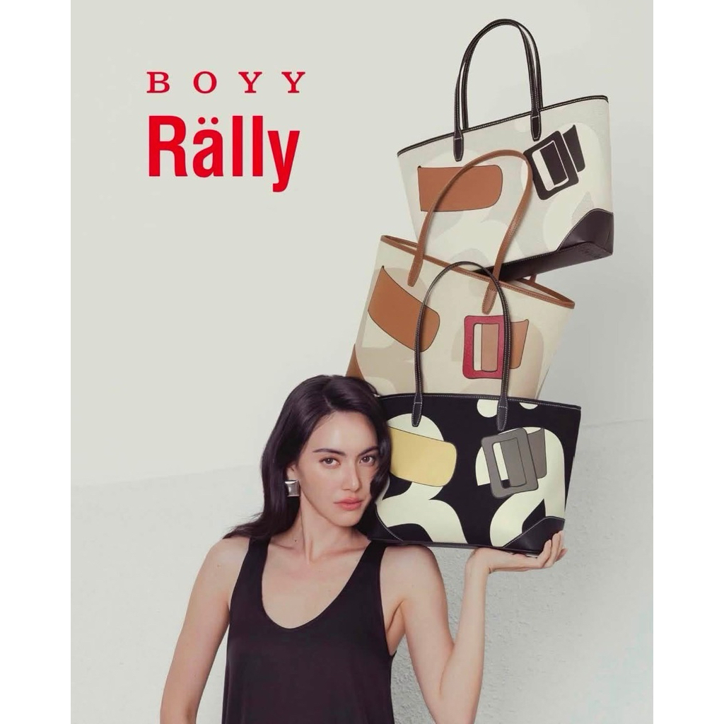 🍒พร้อมส่งทั้ง3สี//:Rally x Boyy Buckle Up! Toteสินค้าแท้💯