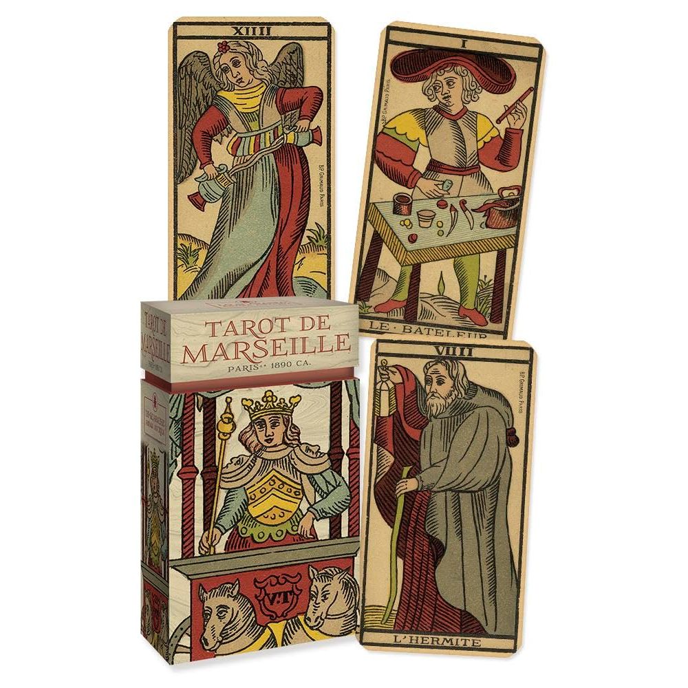 Rare👑✨Tarot de Marseille: Paris 1890: Anima Antiqua  🔮ไพ่ทาโรต์ ✨พร้อมส่งแท้💯/Instock💯