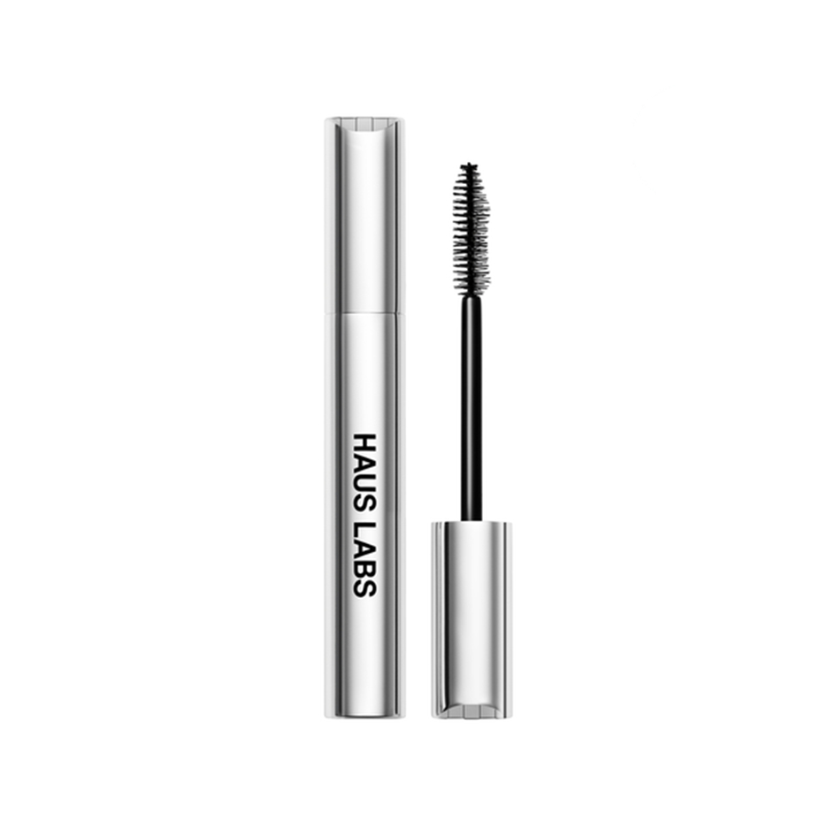 HAUS LABS B Structural Volumizing + Lengthening Mascara ขนตาหนายาวงอนเด้ง สีดำสนิท Black Onyx 8ml.