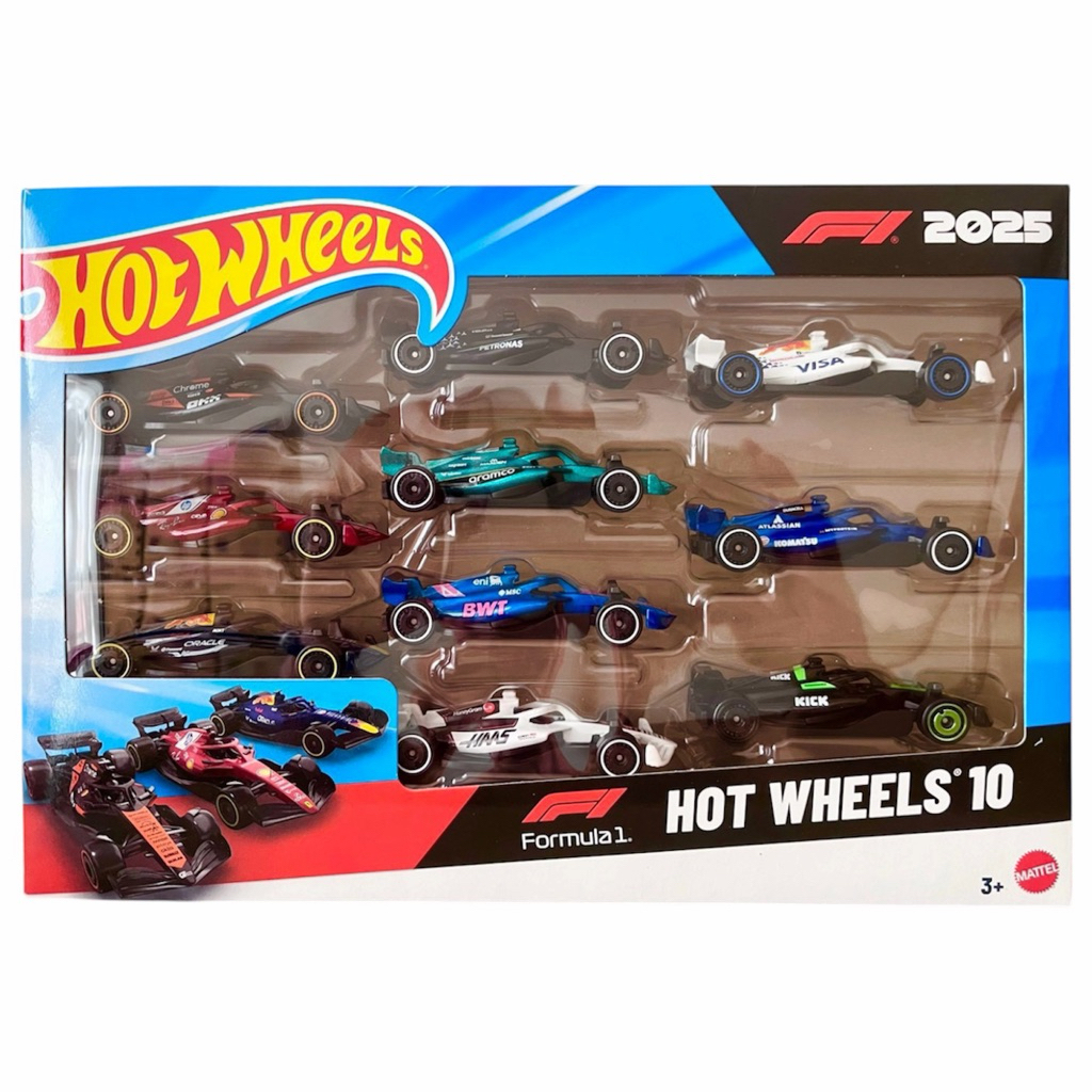 Hot Wheels 10 F1 2025