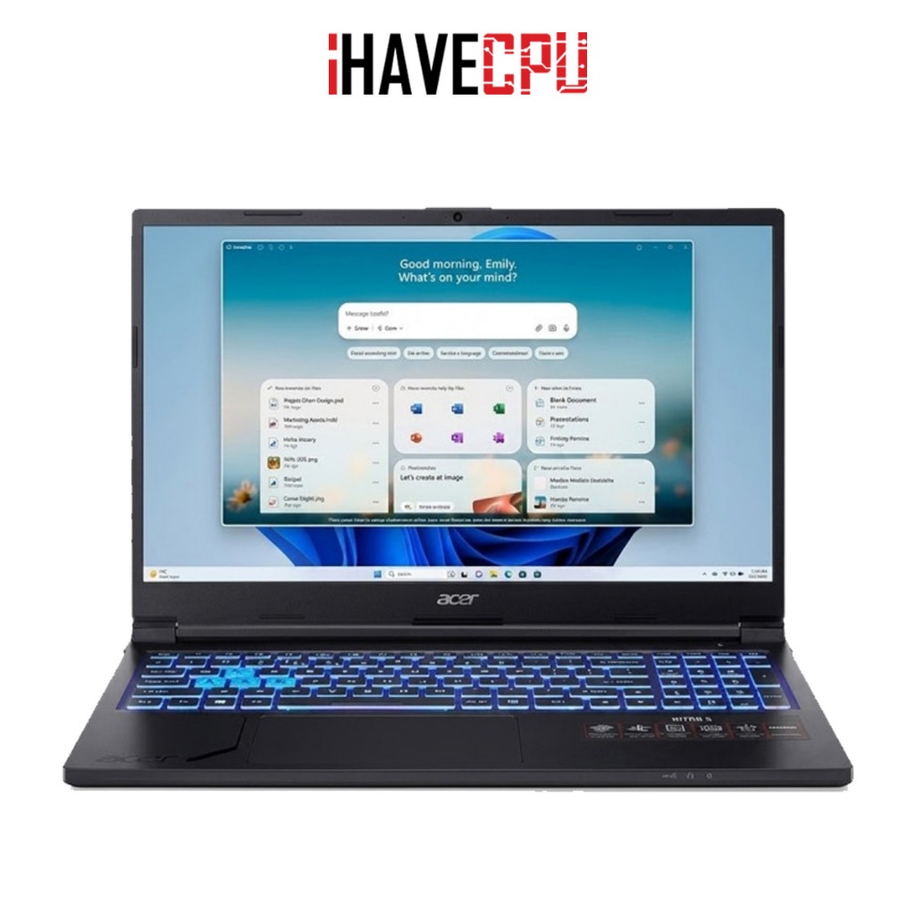 โน้ตบุ๊ค (notebook) iHAVECPU ACER ASPIRE 7 A715-59G-59Y6 (TITANIUM BLACK)