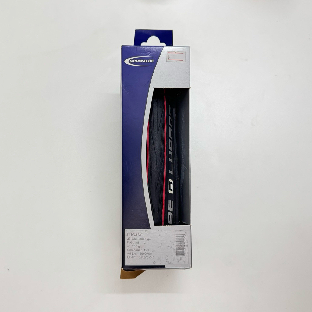 🚚ส่งจาก กทม.🇩🇪✨Schwalbe✨Lugano 700x23c Red ยางขอบพับ