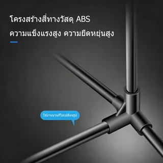 ขาตาข่ายแบดมินตันพับได้พกพา ขาตาข่ายเทนนิส สามารถใช้ได้ทั้งในร่มและกลางแจ้ง ติดตั้งง่าย ตาข่ายกีฬาไนลอนพร้อมขาตั้ง