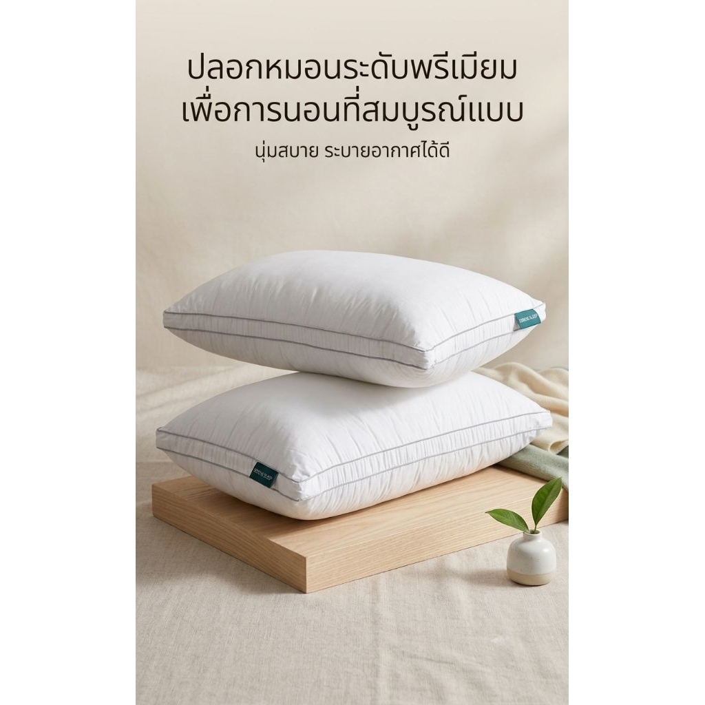 Jessica Down Alternative Pillow หมอนขนห่าน เทียม