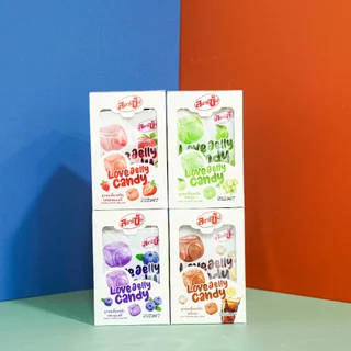Love Jelly Candy(กรี๊ดกร๊าดแพ็คเก็จใหม่) ลูกอมเคี้ยวหนึบ