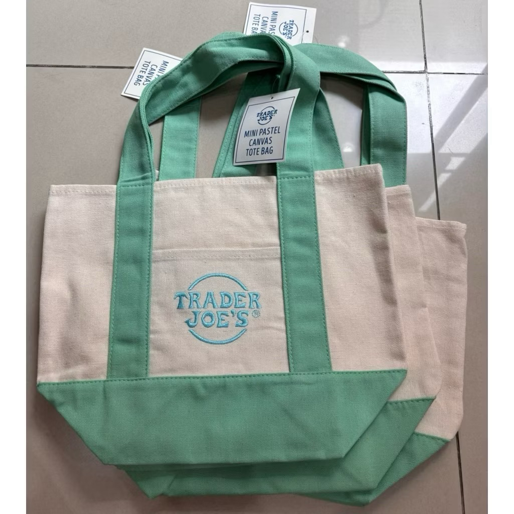 🛍️ [พร้อมส่ง | ของแท้] Trader Joe’s Canvas Bag 🇺🇸