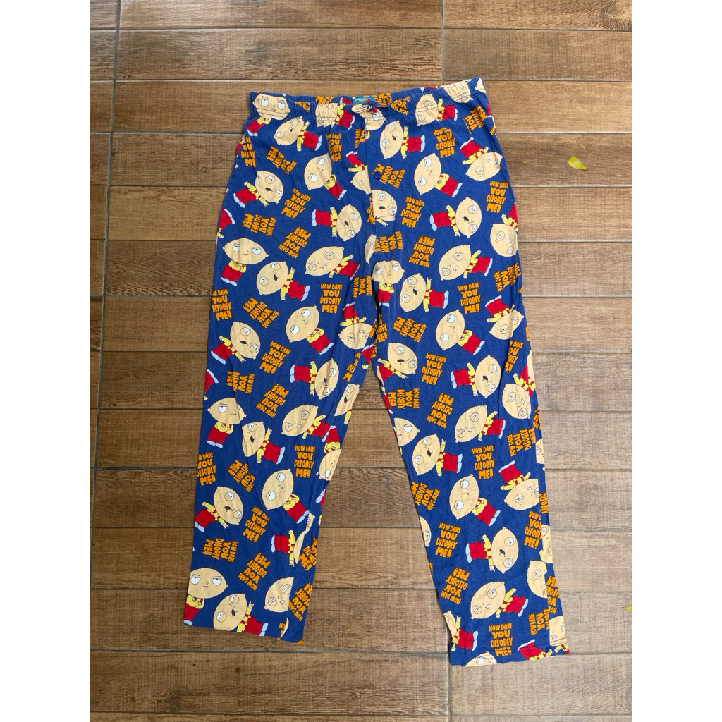 Family Guy Stewie Pajamas Pant มือสอง