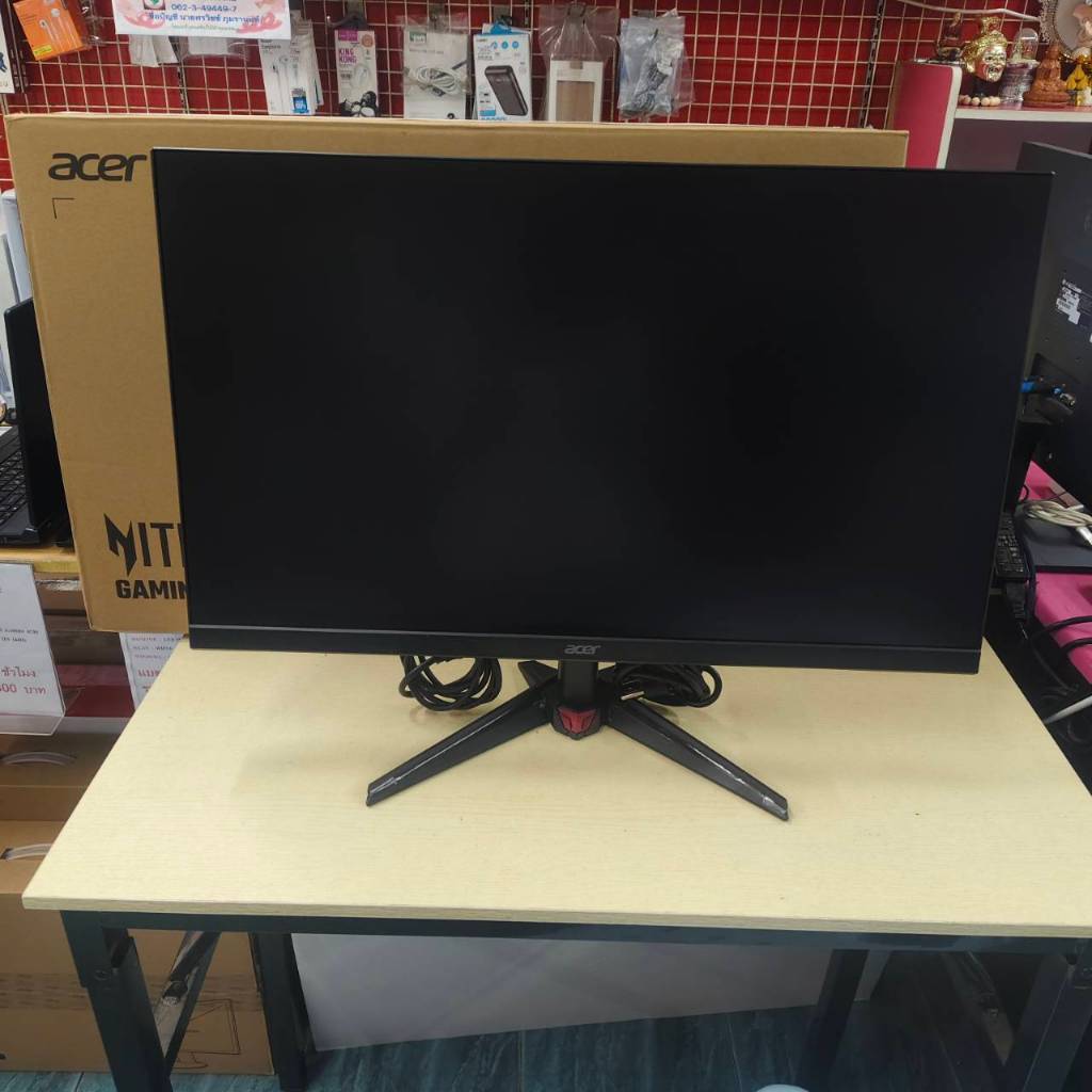 LED  27"  ACER  VG270  X1BMIIPX  FHD  IPS  200Hz  HDMI + DP + ลำโพงในตัว  ประกันศูนย์  26/06/2028