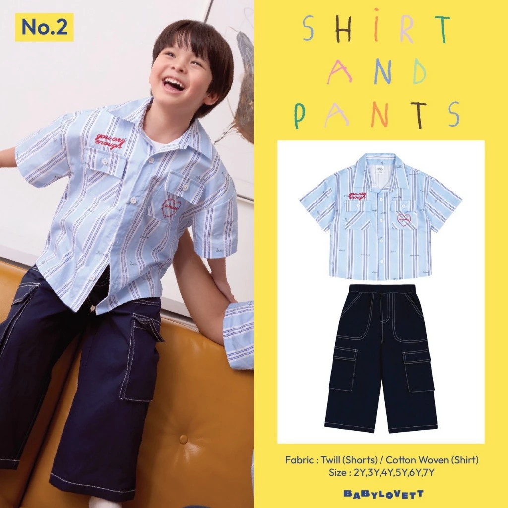 [Babylovett] 02 Feels like mom - Shirt and Pants