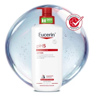 Eucerin pH5 LOTION FOR DRY SENSITIVE SKIN 400ML ยูเซอริน โลชั่นปรับสมดุลผิว สำหรับผิวแห้ง ผิวบอบบาง แพ้ง่าย