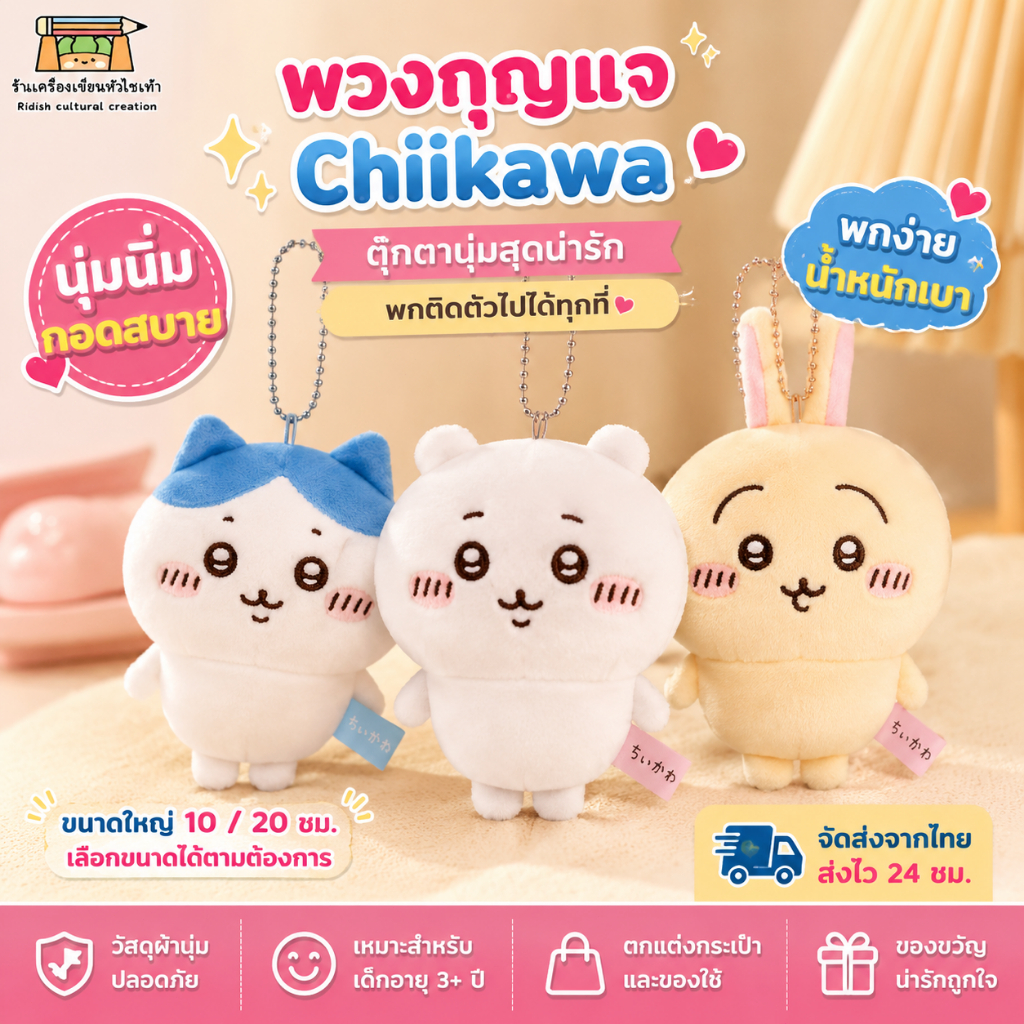 [เลือกตัวได้] โมเดล ฟิกเกอร์ ชิคาวะ Chiikawa the small and cute doll 2 Model Figure