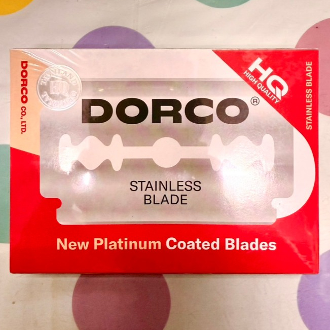 ใบมีดโกน ดอร์โก้2คม DORCO ของแท้ 100%(20 กล่องเล็ก)
