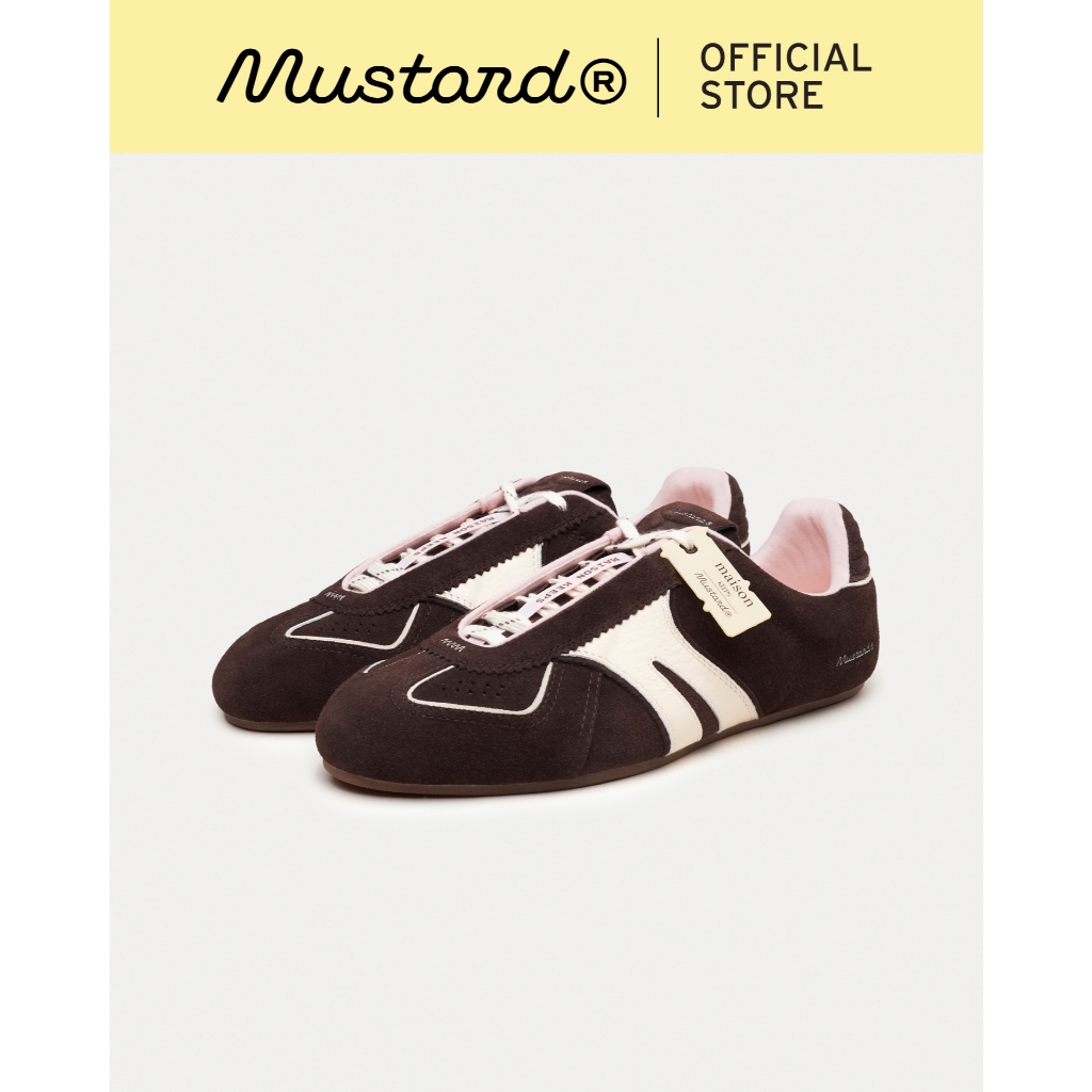 maison KEEPS x Mustard Sneakers - Chocolate