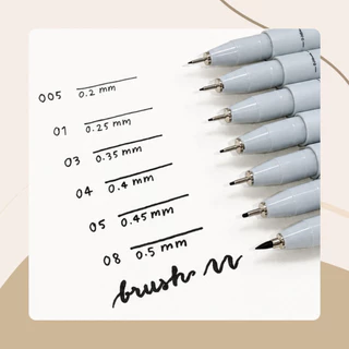 ปากกาตัดเส้น ORi รุ่น Pixel 7 ขนาด Drawing Fineliner M-PX-7