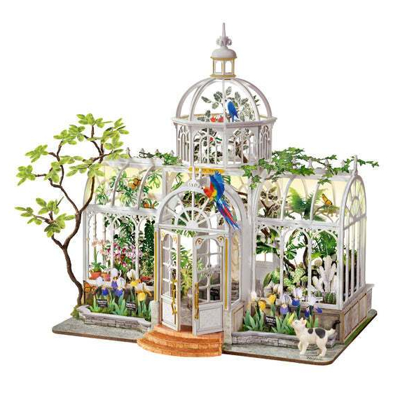 Rolife DIY Miniature House - Oxygen Oasis โมเดลบ้าน ตัวต่อไม้ บ้านตุ๊กตา | ของแต่งบ้าน ของเล่นศิลปะ DIY