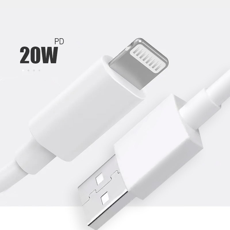 VOKOO สายชาร์จ Lightning PD 20W/30W USB สำหรับ iPhone ชาร์จเร็ว รองรับโอนข้อมูล ใช้งานกับ iPhone/iPad