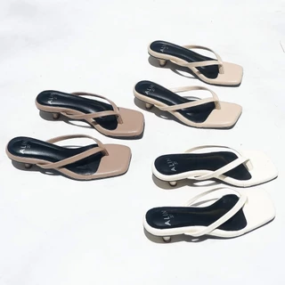 **ส่งด่วน*บวกไซส์**25twentyfives - รุ่น พาสตี้ Pasty Quiet Luxury รองเท้าส้นสูงทรงคีบ ALIN