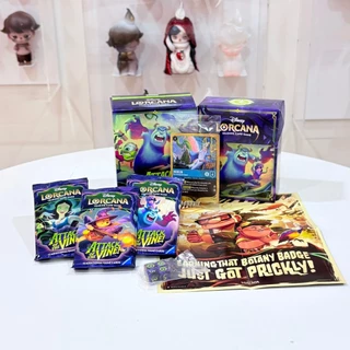 🔥 LIMITED🎁การ์ด(ENG) Lorcana TCG Card Game การ์ดโลร์คานา Attack of the Vine! Prerelease Box (Set 13) พร้อมส่งในไทย🔥