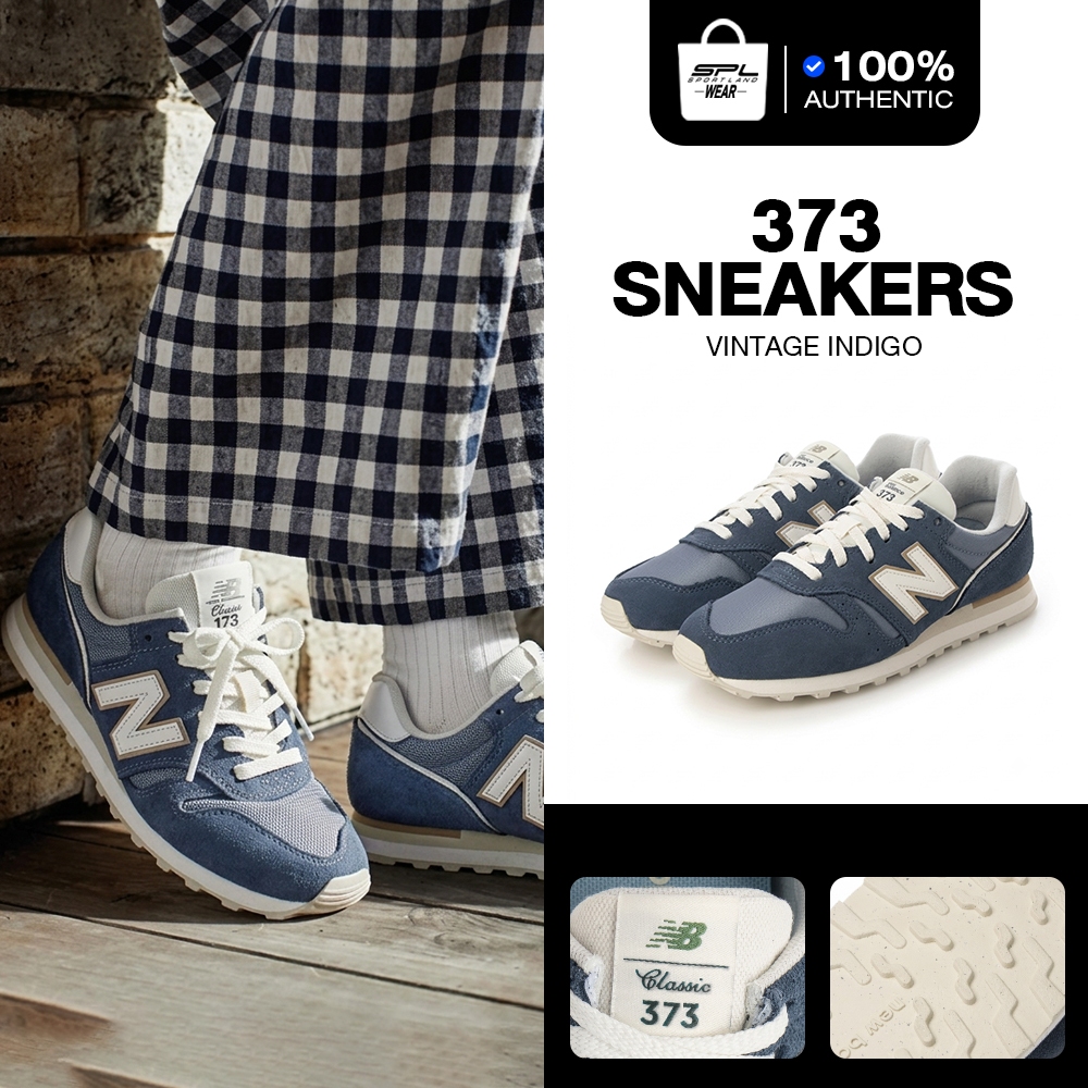 New Balance รองเท้าผ้าใบ รองเท้าลำลอง NB W 373 LFSTY WL373TC2 (2890)