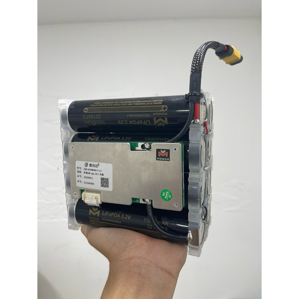 แบตเตอรี่ 8s1p 28v15,000mAh Bms60A พร้อมใช้งาน32140 Mpower