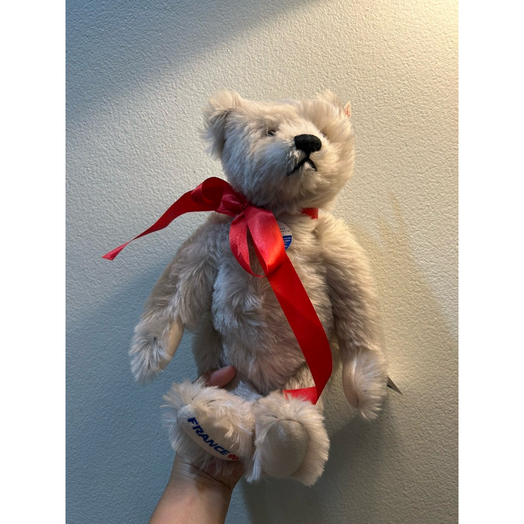 ตุ๊กตาหมีsteiff งานบอลโลกjapan teddy bear soccer teddy france 98 limited