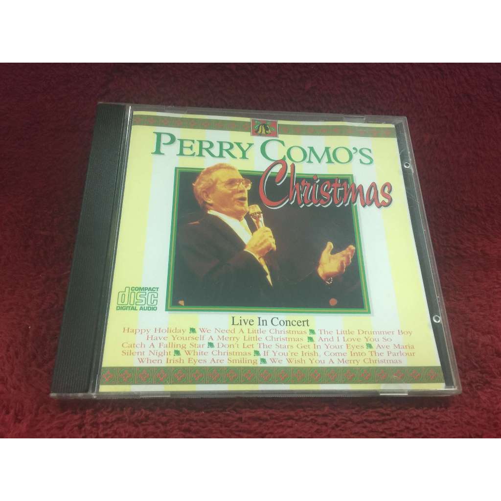 CD Perry Como – Perry Como's Irish Christmas สภาพตามรูปปก ZA343-165