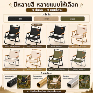 เก้าอี้แคมป์ปิ้ง เก้าอี้พับสนาม รับน้ำหนัก 500KG ผ้า Oxford พับเก็บง่าย พกพาสะดวก สำหรับตกปลา ปิกนิก และเดินป่า