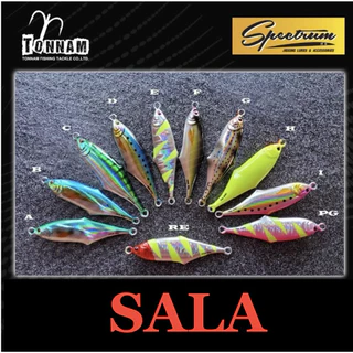 เหยื่อจิ๊ก Spectrum รุ่น SALA (สละ) Micro Jigging Lure 1.5g 3g 7g 15g 28g ลงไว แอ็กชันแฉลบ สำหรับปลาล่าเหยื่อทุกชนิด