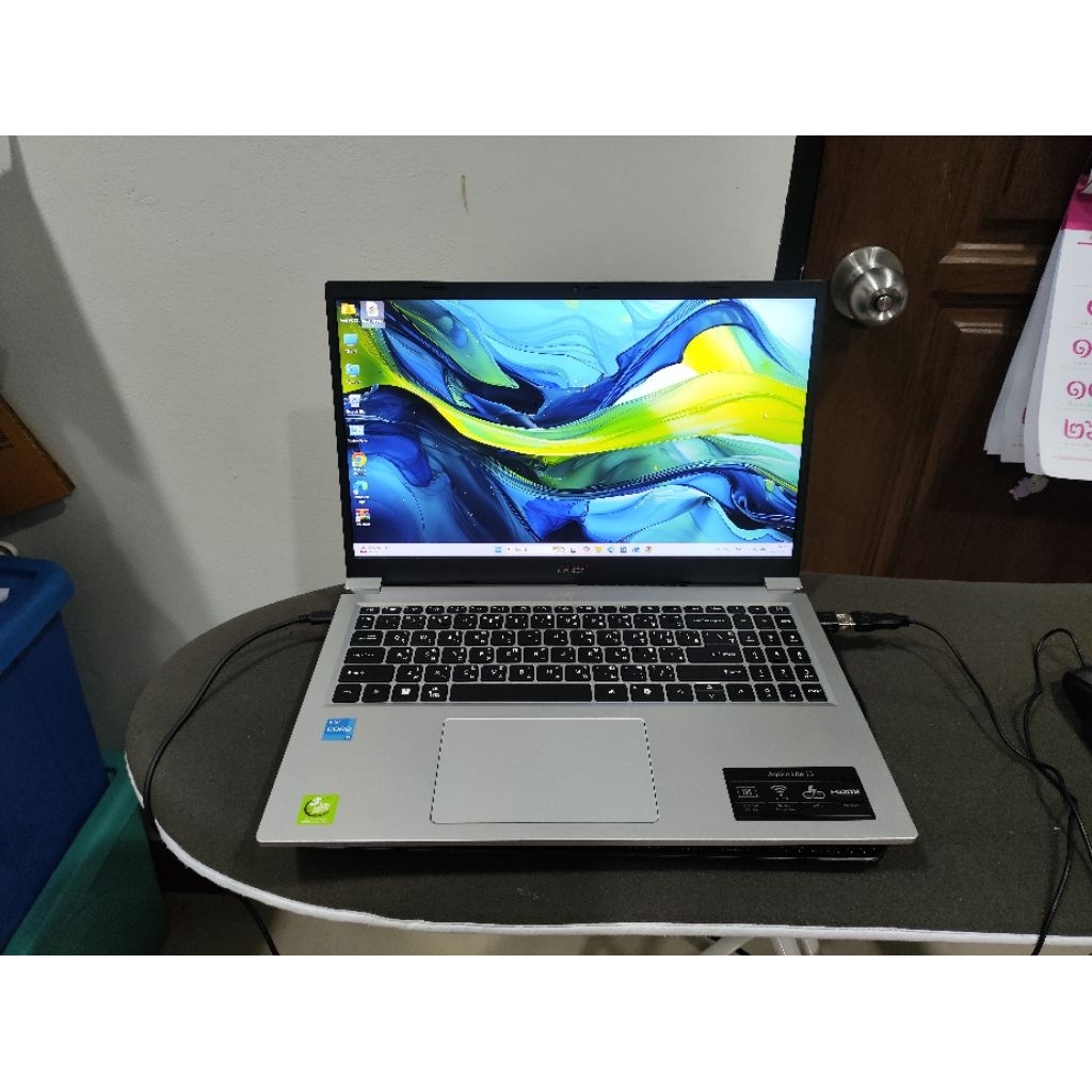 NOTEBOOK (โน้ตบุ๊ค) ACER ASPIRE LITE 15 AL15-52P-38J3 - LIGHT SILVER เครื่องสวยๆ สายทำงาน/เรียน  ประ