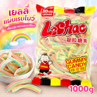 เยลลี่ Lechao (ไข่ดาว,ปลาฉลาม,ตัวหนอน,เม็ดเบอร์รี่,เส้นเกล็ด) 1Kg.