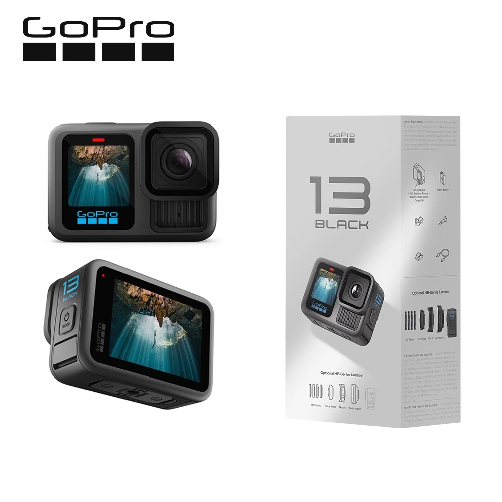 กล่องชำรุด GoPro Hero 13 Black Action Camera 5.3K60 4K120